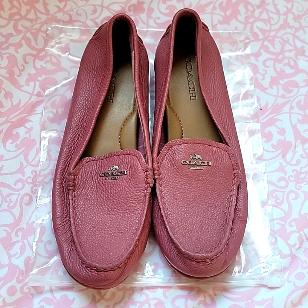 Coach | Women's Slip Loafers | Mary Lock Up | Size 9 | Dusty Rose